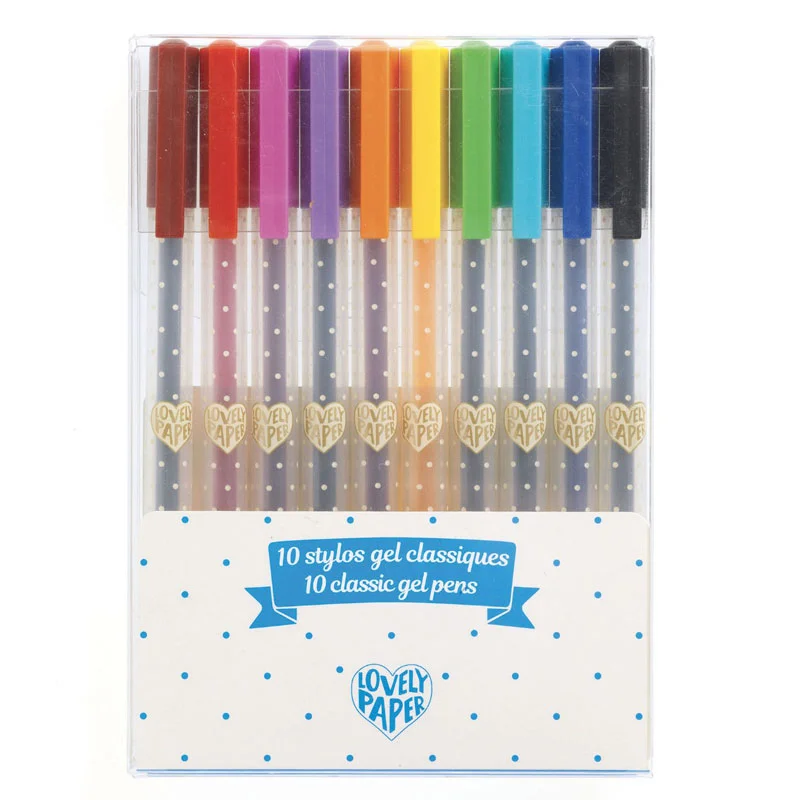 Djeco 10 Gelstifte, klassisch