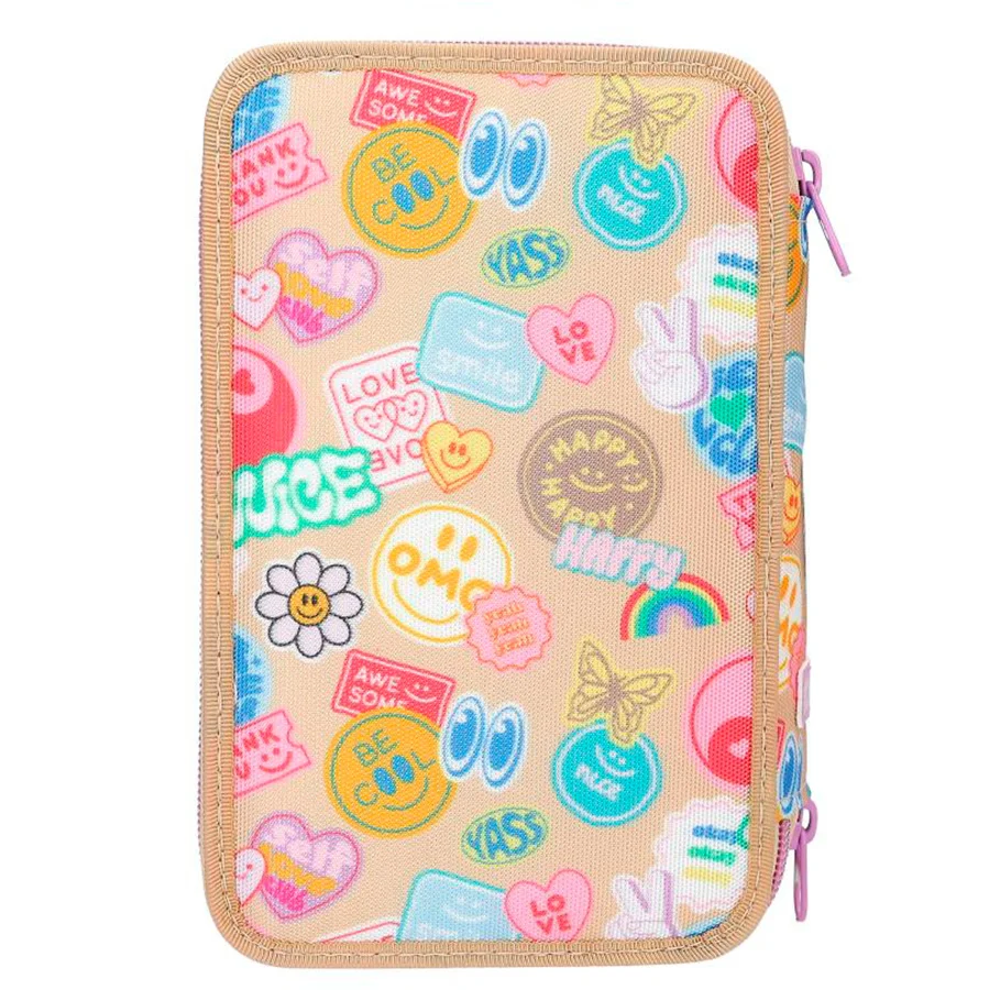 TOPModel Dreifach-Federtasche, Girl Power