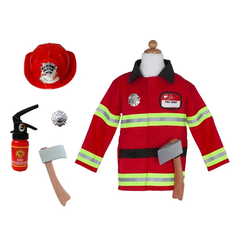 Great Pretenders Feuerwehr-Kostüm mit Zubehör