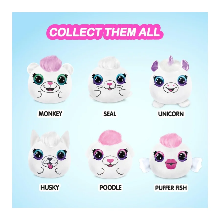 Airbrush Plüsch-Mini Mystery Set, Sortiert