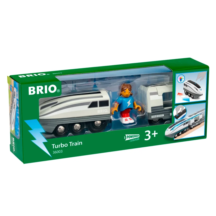 Brio Turbo Zug, grau