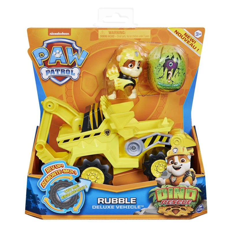 Paw Patrol, Dino Deluxe bil, Rubble