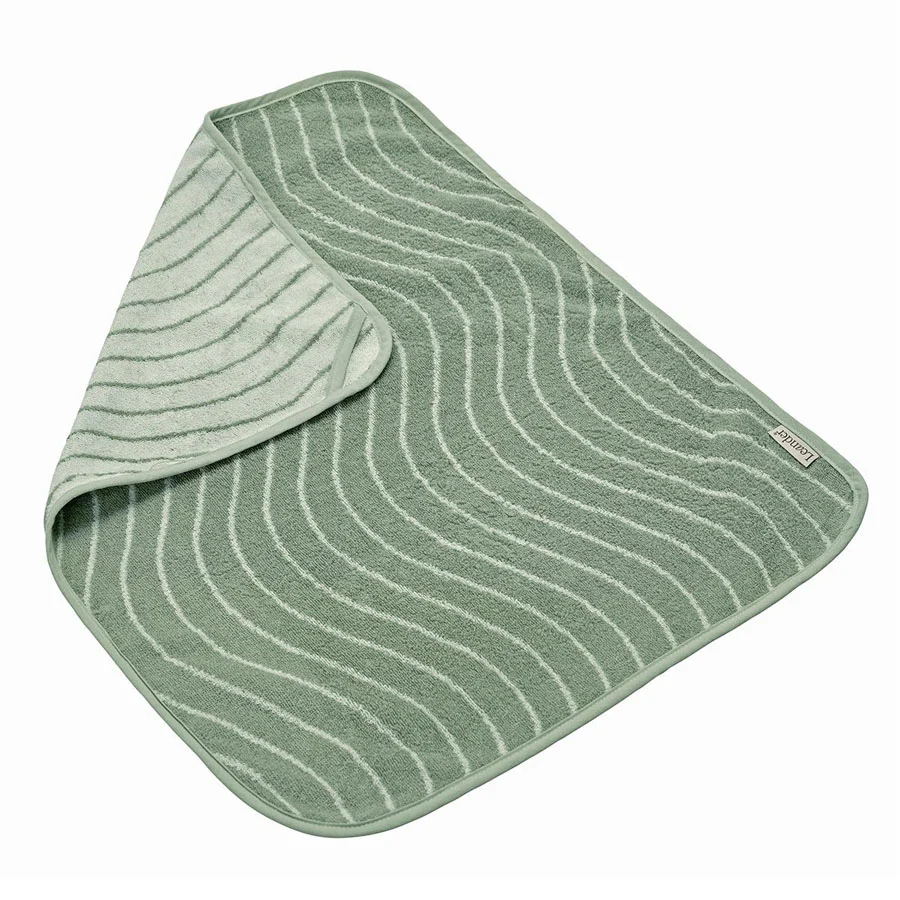 Leander Topper für Wickelauflage, organic, Woodland sage green