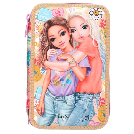 TOPModel Dreifach-Federtasche, Girl Power