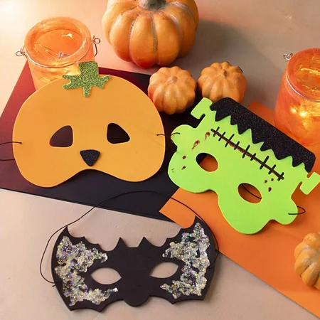 Creativ Company Mini DIY Kit Spooky Verkleidungs-Masken
