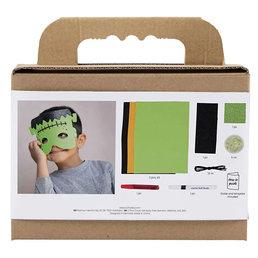 Creativ Company Mini DIY Kit Spooky Verkleidungs-Masken