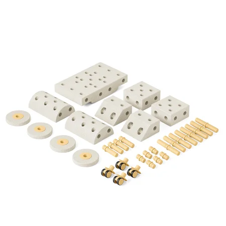 MODU Dreamer Set, 33 Teile - Sand Grey/Honey Yellow