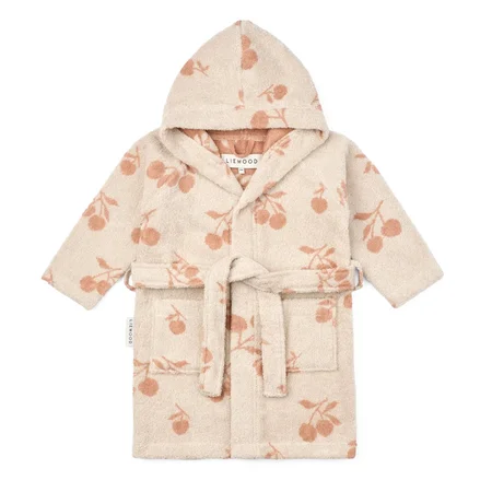 Liewood Liliana Kinder-Bademantel, peach/sea shell