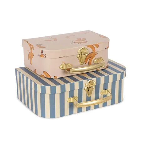 Konges Sløjd 2er-Set Spielkoffer, Go Bananas