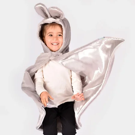 Den Goda Fen Luxus Fluffy Kaninchen Cape