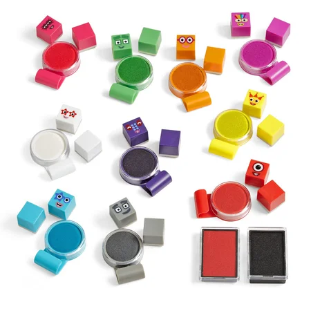 Learning Resources Numberblocks, Aktivitätsset mit Stempeln