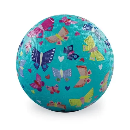 Crocodile Creek Ball 13 cm - Schmetterlings-Regenbogen