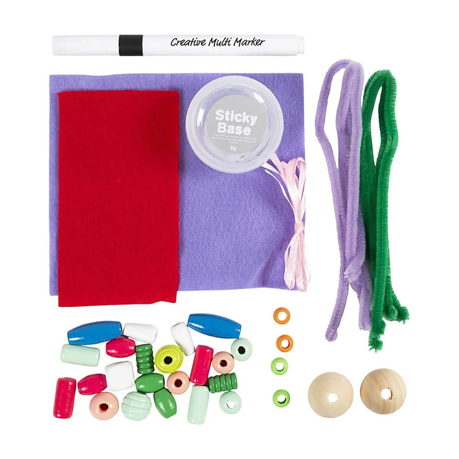 Creativ Company  Mini DIY Kit Dekoration, Wichtel -verschiedene Farben