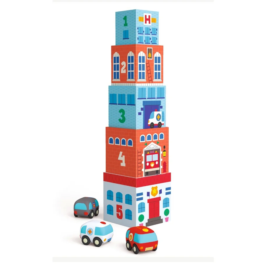 Djeco Stapelblöcke, Topanicar