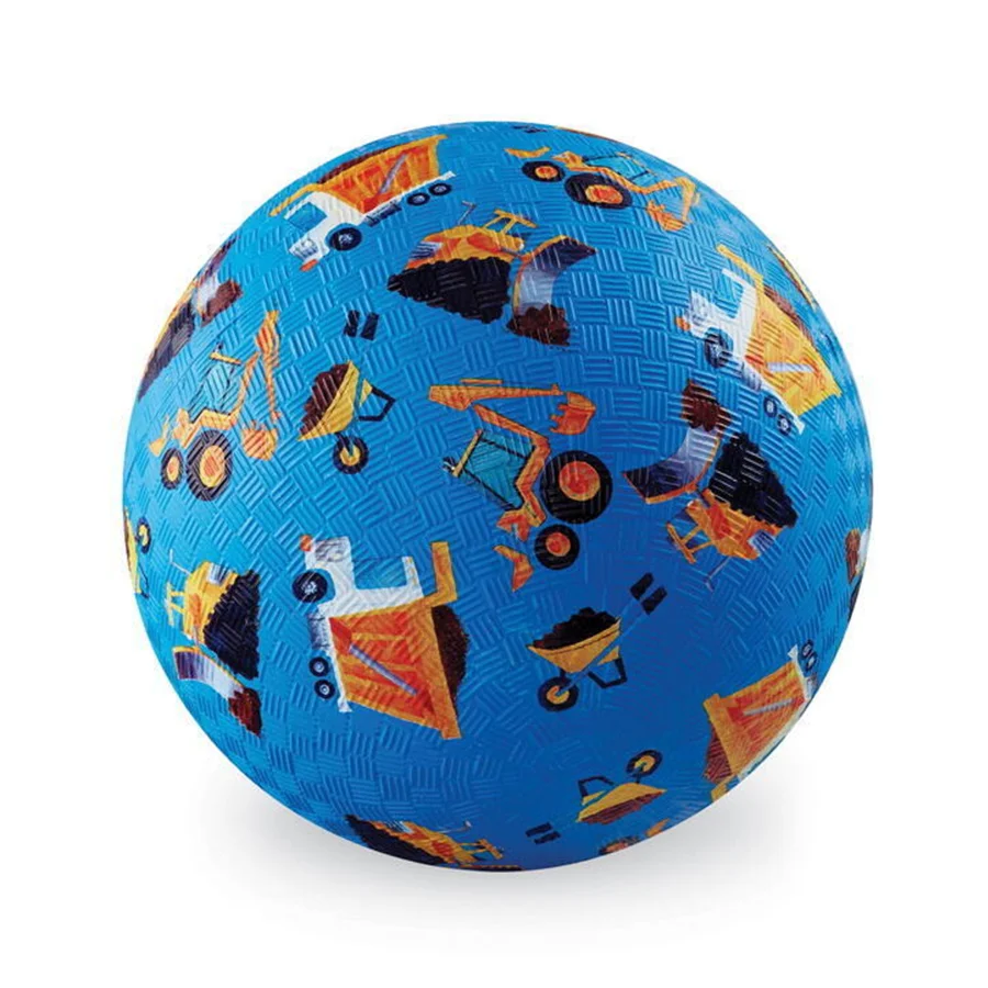 Kleiner Ball 13 cm, Baustelle, Crocodile Creek