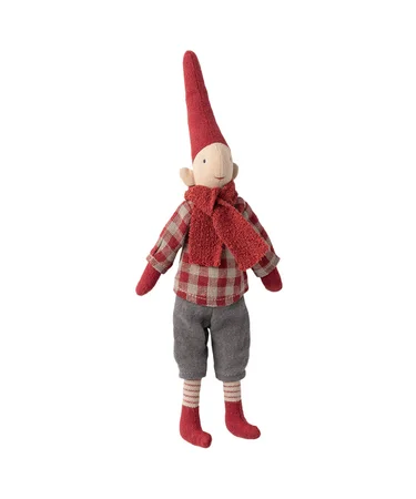 Maileg Pixi Junge Gr. 1 - rot kariertes Hemd