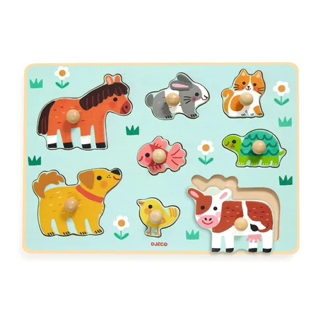 Djeco Knopf-Puzzle, Dogn'Co