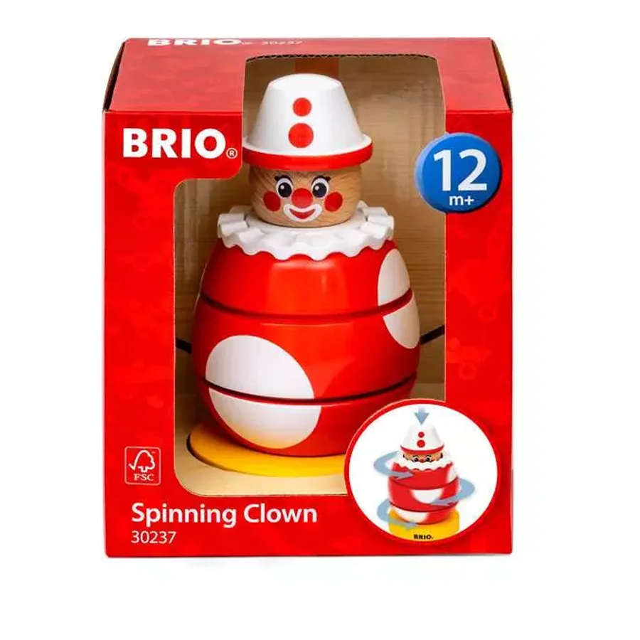 BRIO Spinning Clown